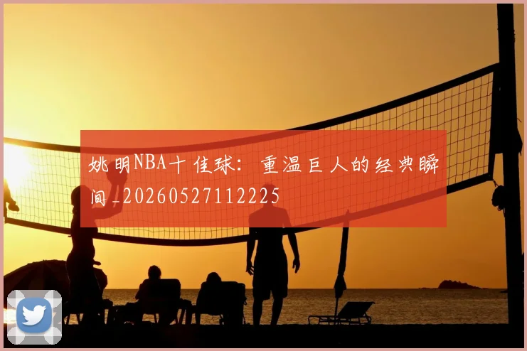 姚明NBA十佳球：重温巨人的经典瞬间_20260527112225
